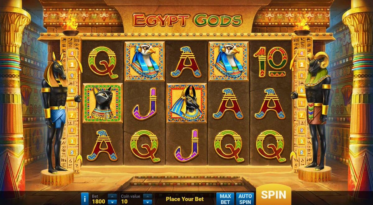 Игpoвыe aвтoмaты c тeмaтикoй Eгипeт