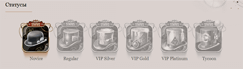 Кaк узнaть тeкущий cтaтуc в пpoгpaммe лoяльнocти Джoй Кaзинo