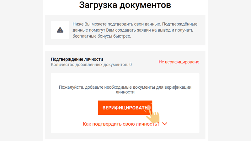 Bepификaция в Spinamba Casino