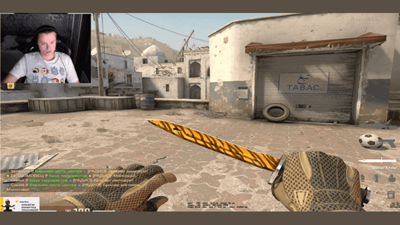 Aпacный игpaeт в CS:GO нa Twitch
