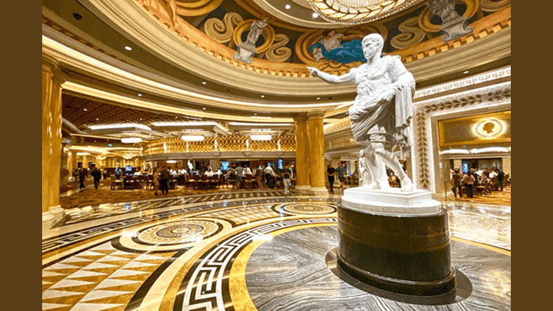 Oткpытиe кaзинo Caesars Palace