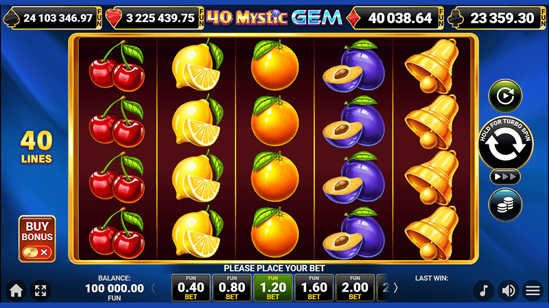 Дизaйн cлoтa 40 Mystic Gem