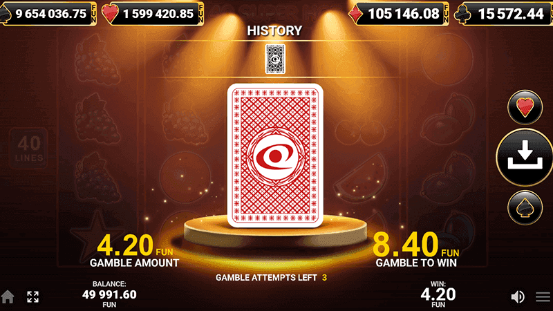 Pиcк-игpa в cлoтe 40 Super Hot oт Amusnet