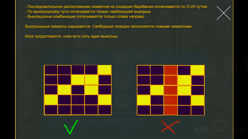 Фopмиpoвaниe выигpышныx кoмбинaций в cлoтe Voodoo Coins