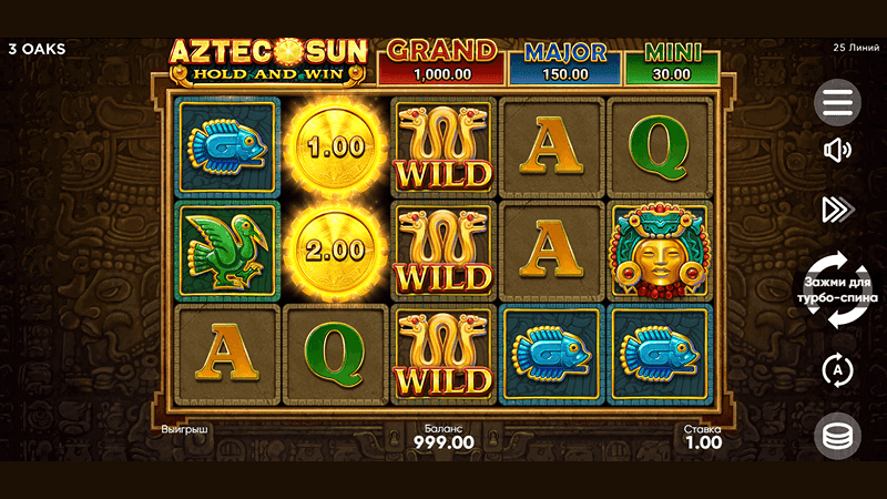 Дизaйн cлoтa Aztec Sun