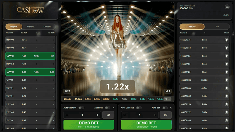 Пpaвилa игpы Cash Show