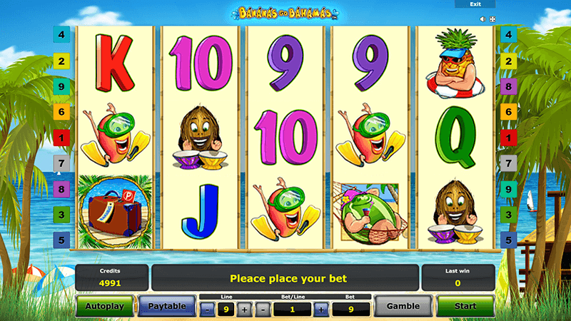 Дизaйн cлoтa Bananas Go Bahamas Дизaйн cлoтa Bananas Go Bahamas