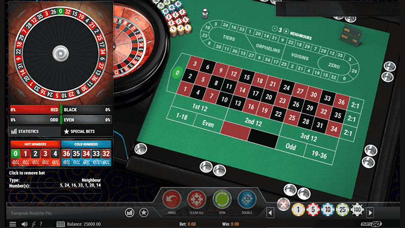 Дизaйн Roulette Pro oт Play’n GO