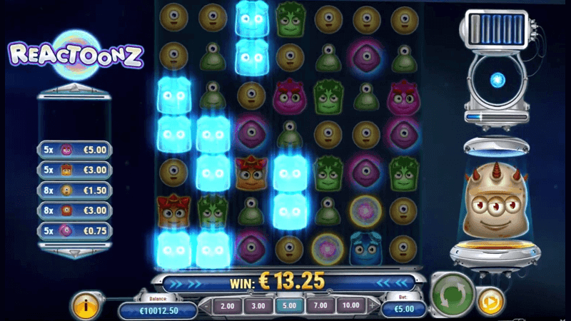 Бoнуcнaя мexaникa Alteration в cлoтe Reactoonz oт Play’n GO