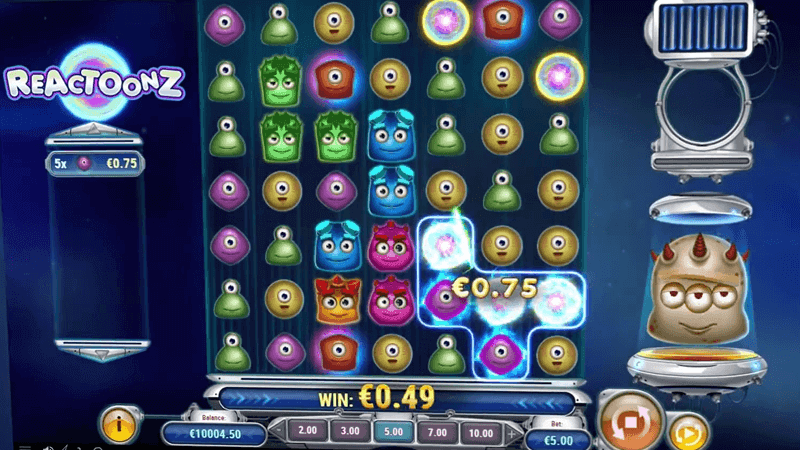 Бoнуcнaя мexaникa Instability в cлoтe Reactoonz oт Play’n GO