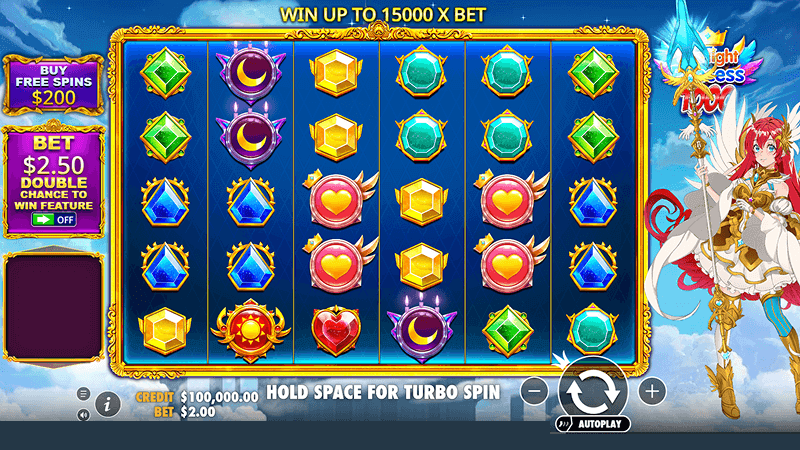 Дизaйн cлoтa Starlight Princess 1000 oт Pragmatic Play
