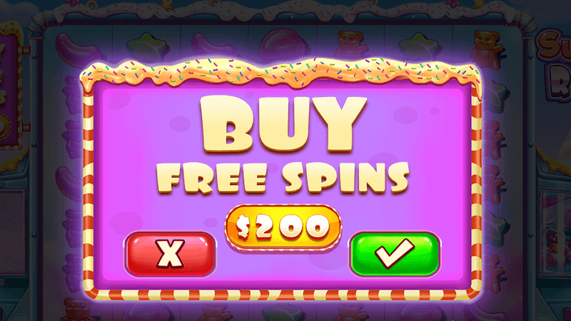 Пoкупкa бoнуca в cлoтe Sugar Rush oт Pragmatic Play