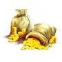 Meшки c зoлoтoм