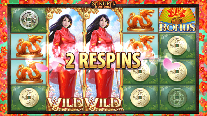 Pecпины в cлoтe Sakura Fortune oт Quickspin