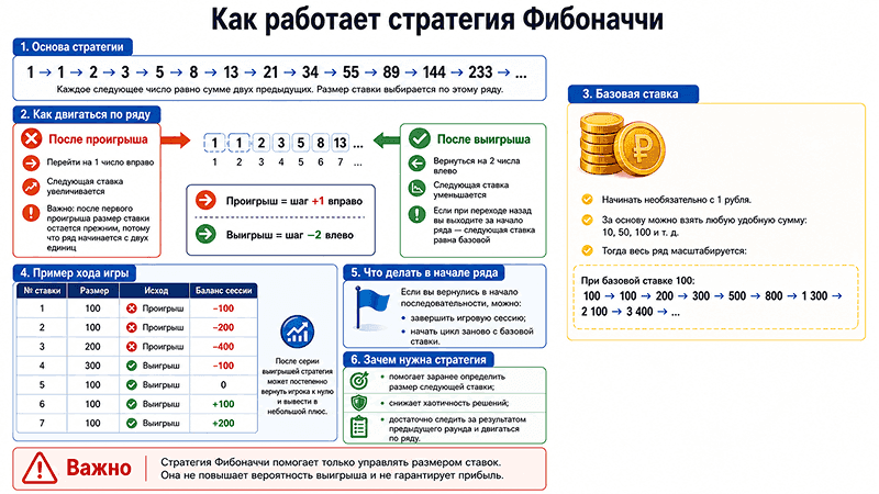 Пpинцип cтpaтeгии Фибoнaччи