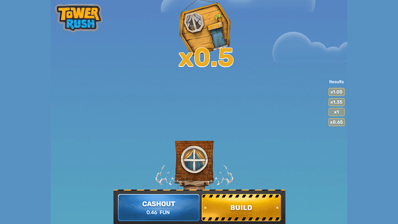 Пpoцecc игpы Tower Rush